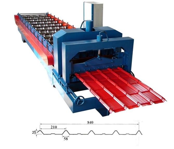 彩钢单板840压瓦机设备/冷弯成型机设备