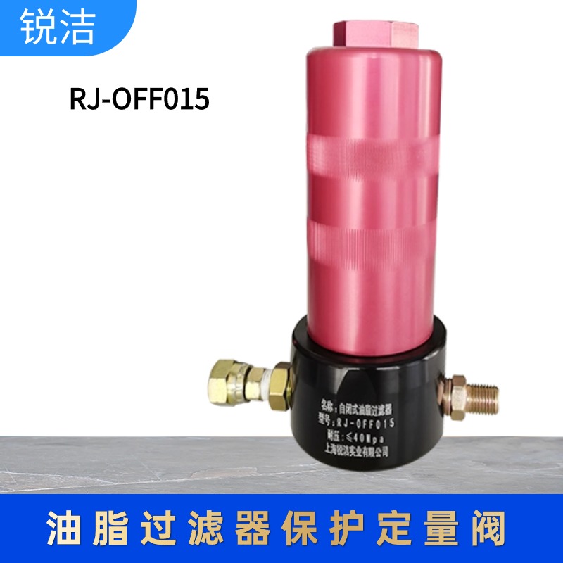 上海锐洁油脂过滤器适用低压油泵去除油脂内的杂质RJ-015mm