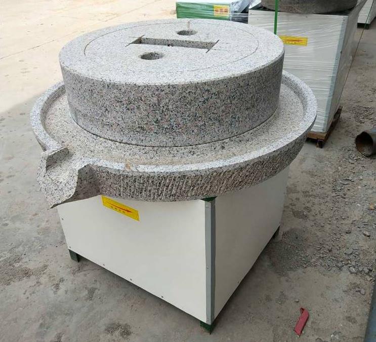  电动米浆石磨 郴州嘉禾康顺供应面粉石磨机,