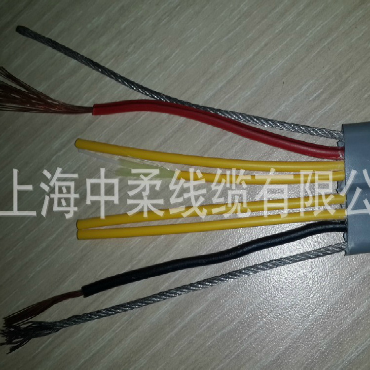 TVVBG4芯单模随行光纤扁电缆